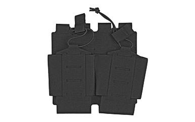 BLACKHAWK FOUNDATION DBL AR10 MAG POUCH BLK