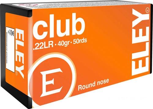 ELEY CLUB 22LR 40GR RN - 50RD 100BX/CS