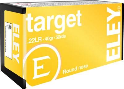 ELEY TARGET 22LR 40GR RN - 50RD 100BX/CS