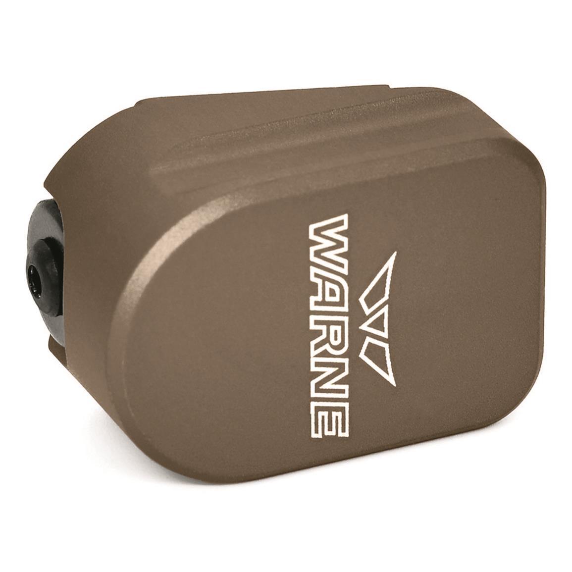 Warne SIG SAUER P320 9mm Magazine Extension +3 Rounds Flat Dark Earth