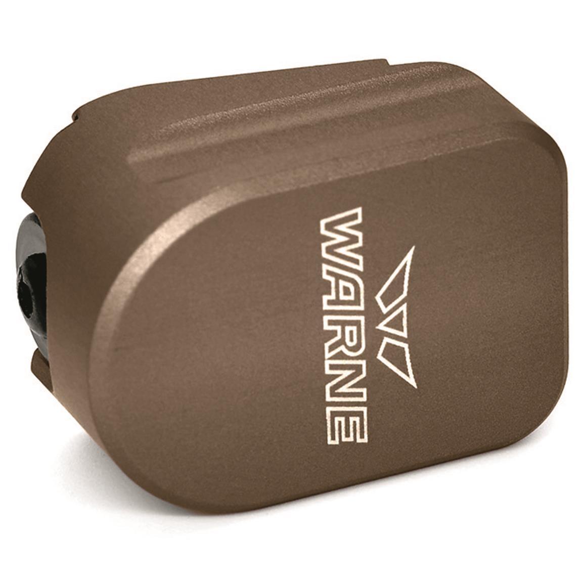 Warne Smith & Wesson M&P 9mm/.40 S&W Magazine Extension +3/+2 Rounds Flat Dark Earth