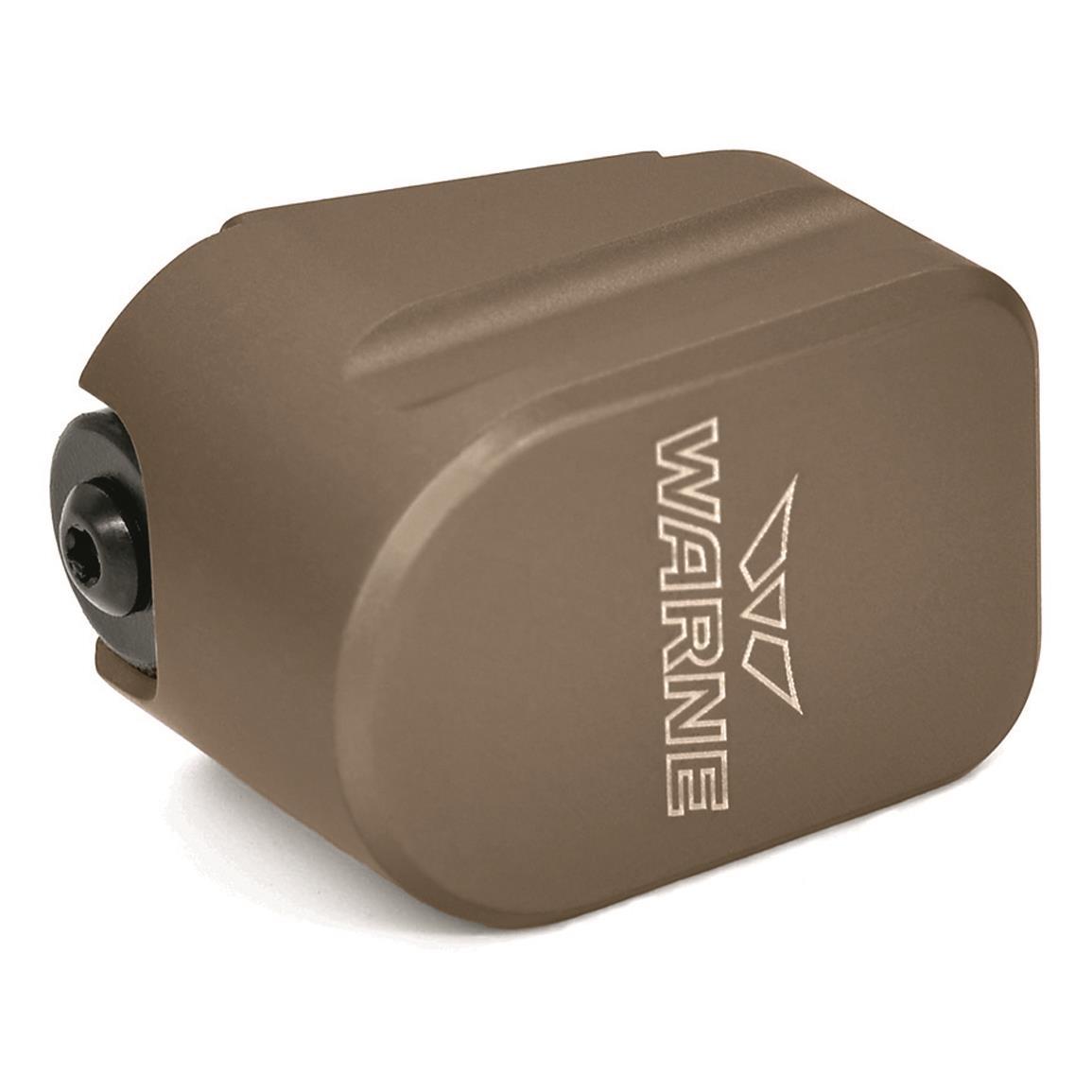 Warne CZ 75 9mm Magazine Extension Kit +4 Rounds Flat Dark Earth