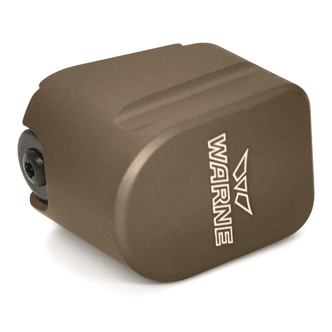 Warne SIG SAUER P320 9mm Magazine Extension Kit +6 Rounds Flat Dark Earth