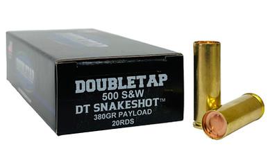 DOUBLETAP SNAKESHOT 500S&W 380GR 20/500