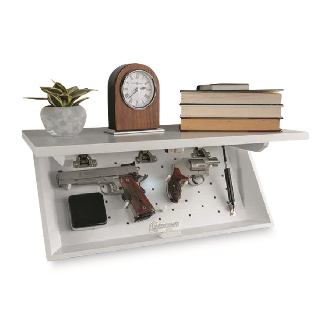 Lockdown In-Plain-Sight Concealment Shelf