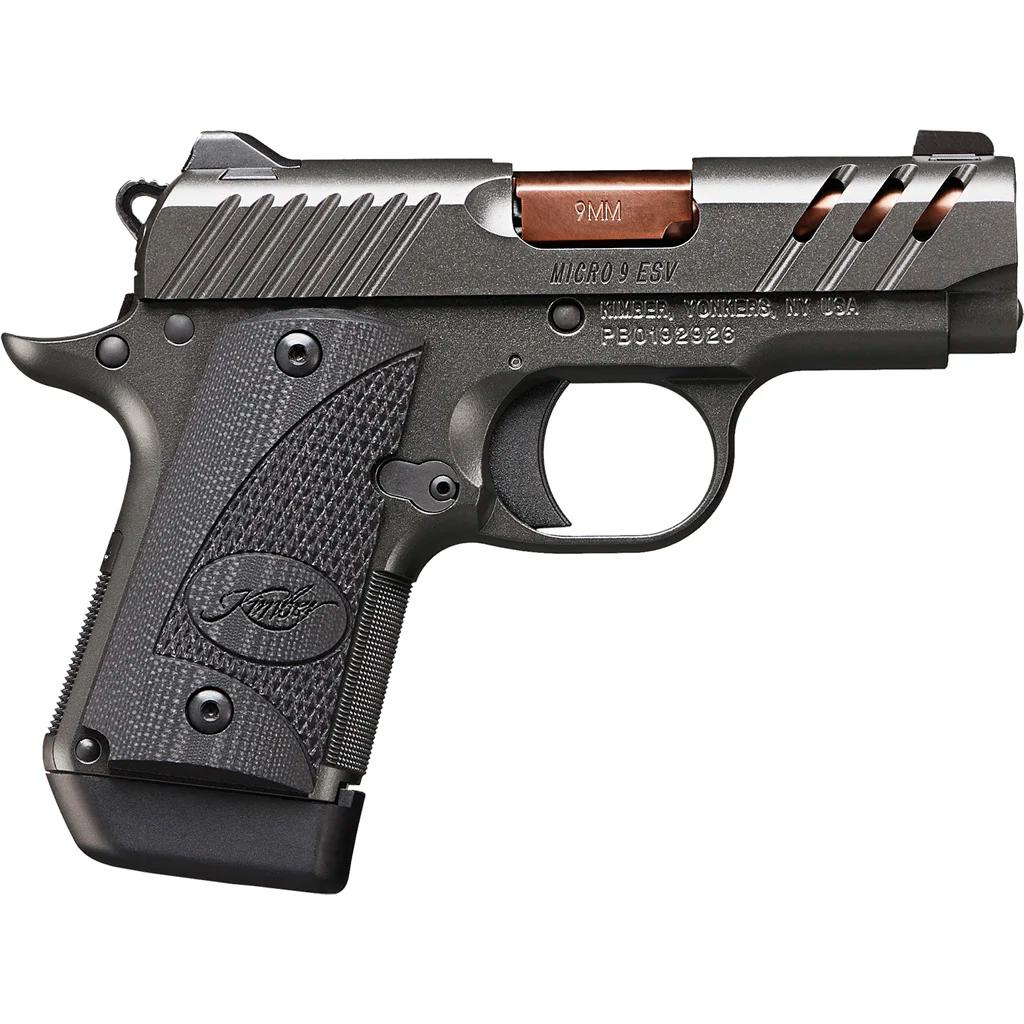 Kimber Micro 9 ESV Pistol 9 mm 3.15 in. Grey 7+1 rd.