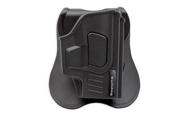 BULLDOG CASES, BULLDOG RAPID RELEASE RH SHIELD EZ - FITS S&W M&P SHIELD EZ 9MM/380ACP
