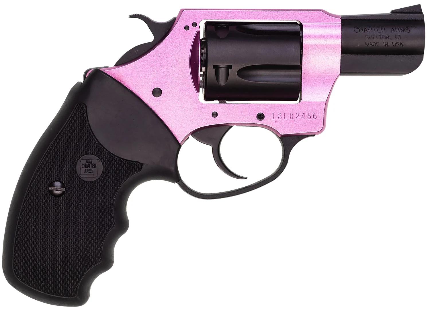 Charter Arms 53835 Pink Lady  38 Special 5rd 2" Black Steel Barrel