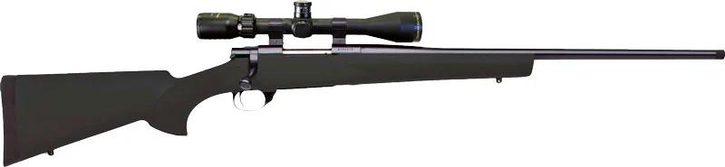 HOWA M1500 GP2 243 WIN - 22" THRD BBL BLACK W/SCOPE
