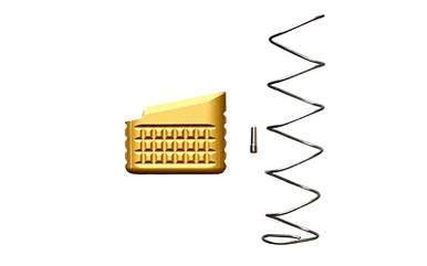 BACKUP TACTICAL, BACKUP MAG EXT FOR GLK 19/23 +5 FDE