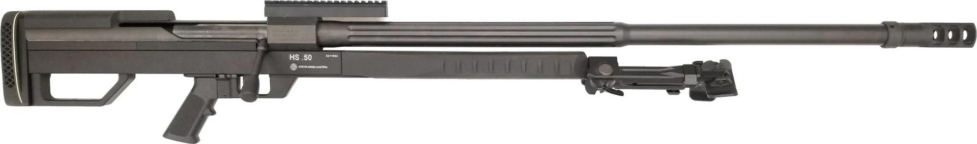 Steyr Arms HS .50 Rifle - Black | .50 BMG | 33" Barrel | Single Shot