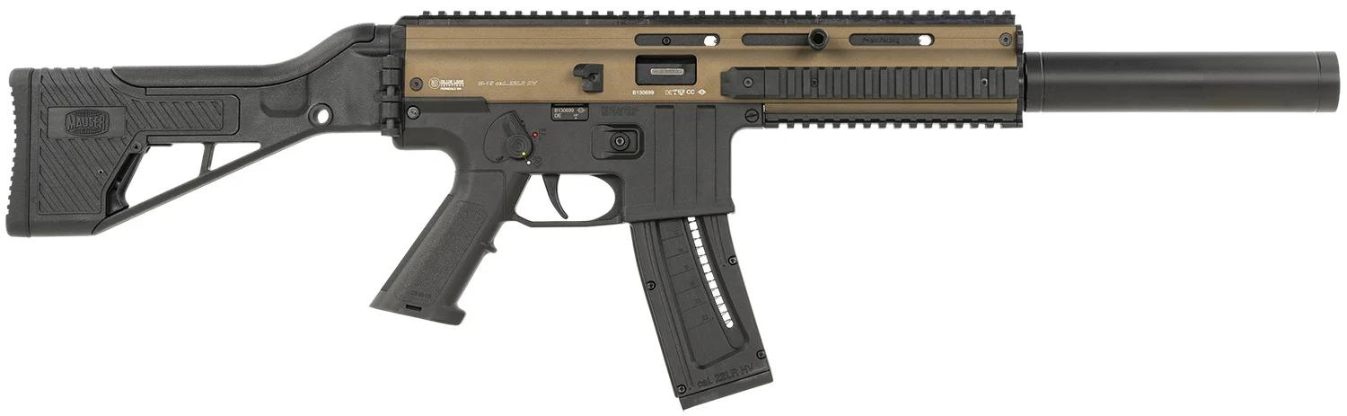 Mauser Rimfire 4150025 M-15 SD 22 LR 22+1 16.50" Barrel