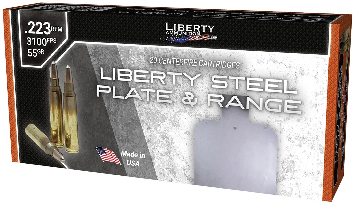 Liberty Ammunition LAR223070   223Rem 55gr 20 Per Box/10 Case