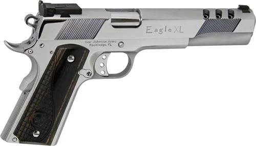 IVER JOHNSON EAGLE XL PORTED - 45ACP 6" ADJ POLISHED CHROME