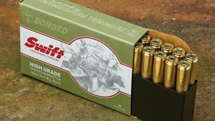 Swift Scirocco II Rifle Ammunition .338 Lapua Mag 210 gr  BT 3076 fps 20/ct