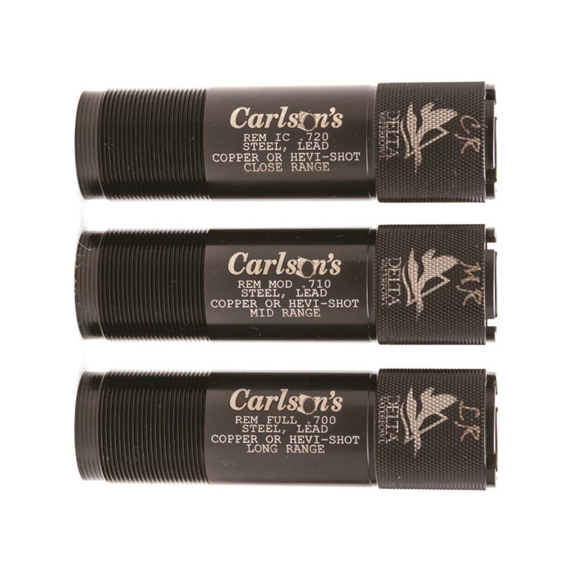 Carlson's Waterfowl 3-Piece Choke Tube Set 12 Gauge