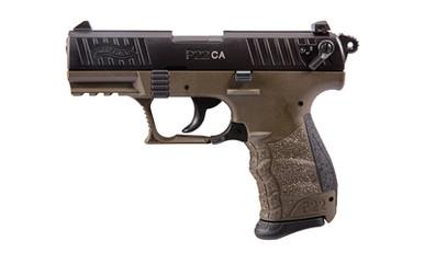 WALTHER P22 22LR 3.4 10RD MIL GREEN CA