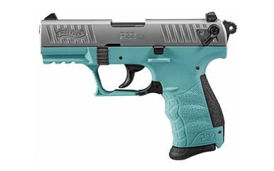 WALTHER P22 22LR 3.4 10RD ANGEL BLUE CA