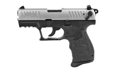 WALTHER P22Q 22LR 3.42 10RD NICKEL