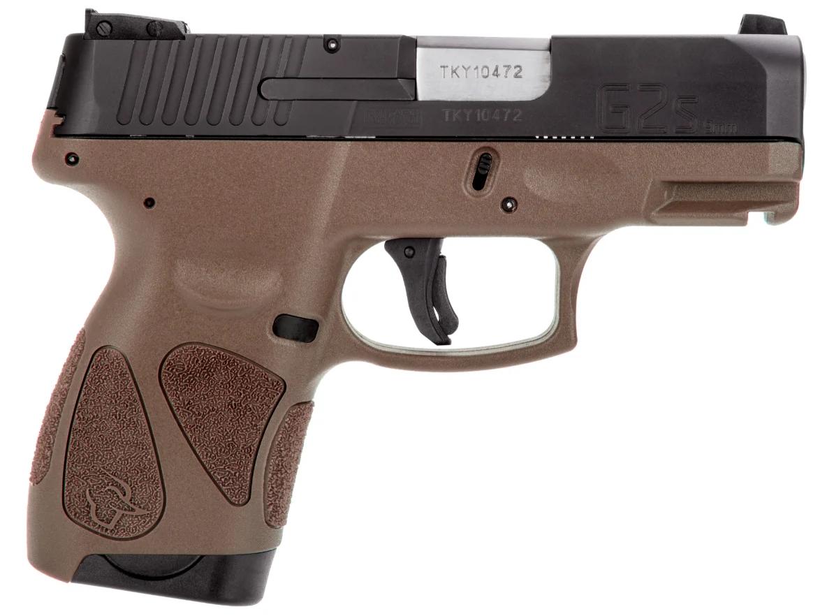 TAURUS G2S 9MM BLK/BROWN 3.2" 7+1