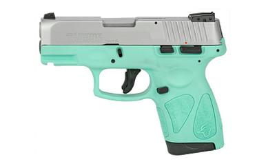 TAURUS G2S 9MM 3.2 7RD CYAN/SS TS