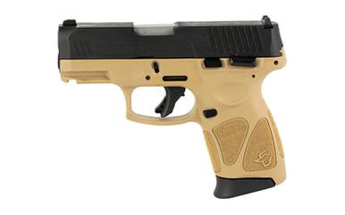 TAURUS G3C 9MM 3.2 12RD TAN AS