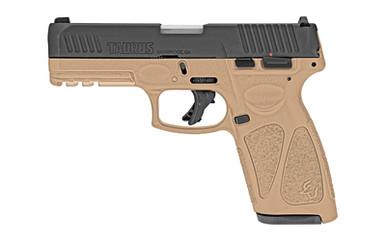 TAURUS G3 9MM 4 17RD TAN/BLK TS