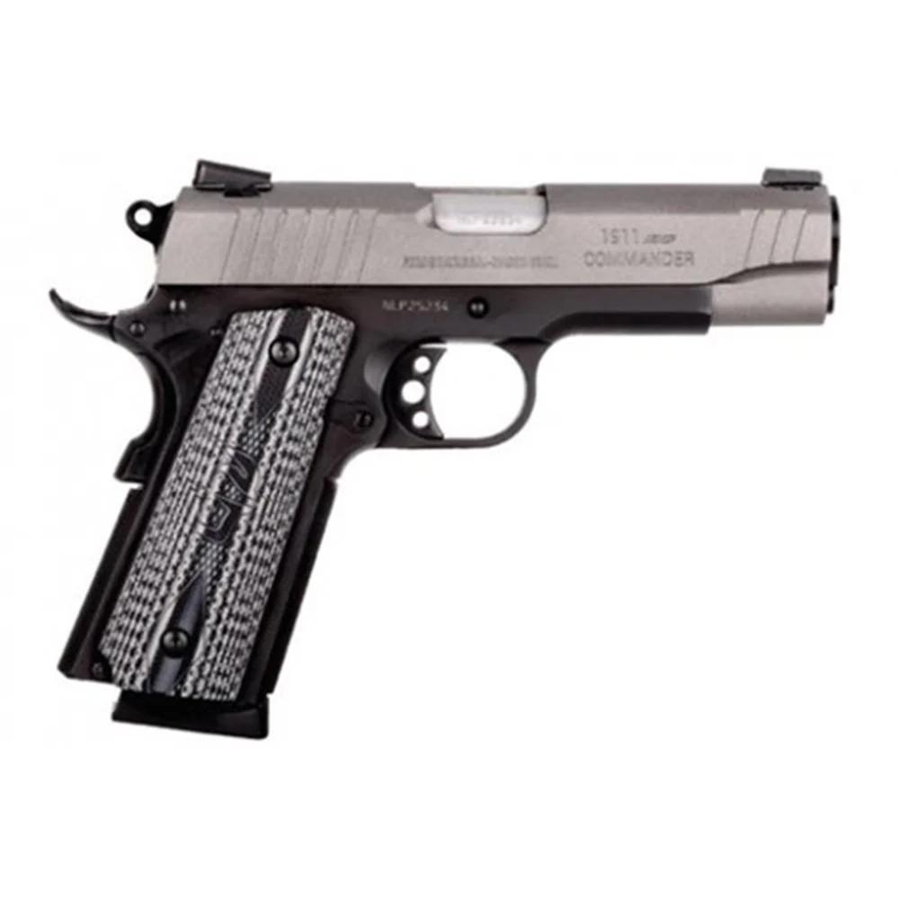 Taurus 1911 Commander Handgun .45 ACP 8rd Magazine 4.25'' Barrel w/VZ Grips