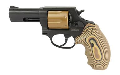 TAURUS 856 38SPL 3 6RD OR BLK/TAN