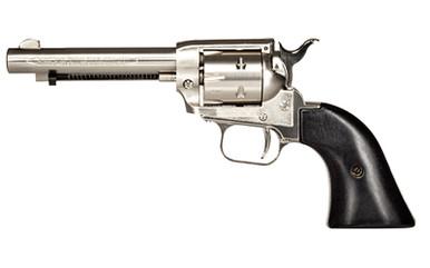 HERITAGE 22LR ONLY 4.75 NICKEL BLK