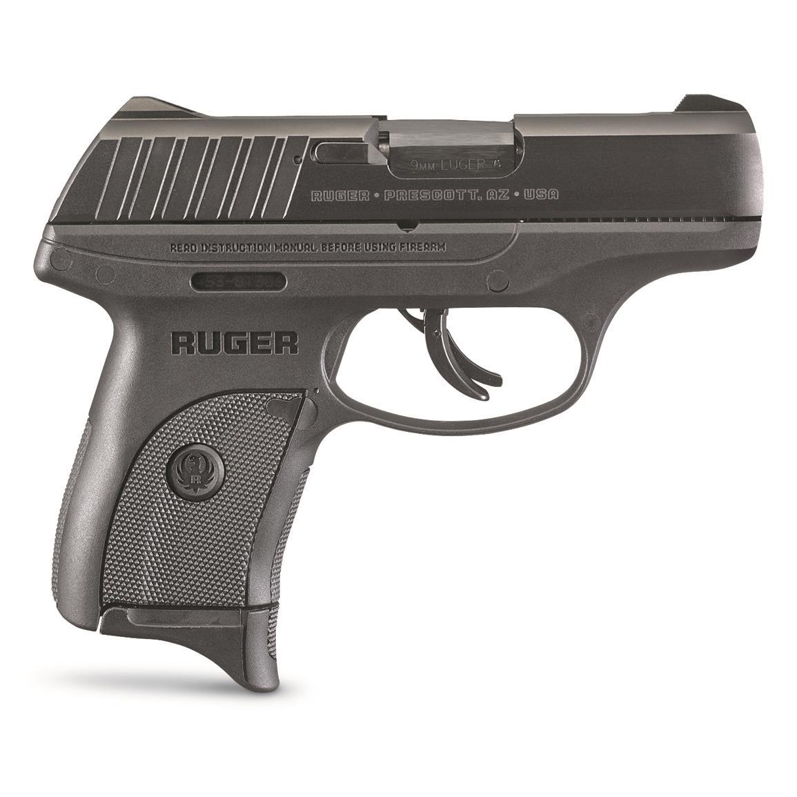 Ruger EC9s Semi-automatic 9mm 3.12" Barrel 7+1 Rounds