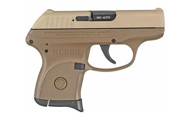 RUGER LCP 380ACP 2.75 FDE/SAGE 6RD
