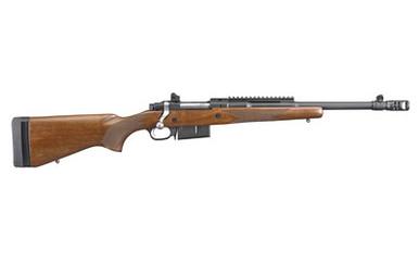 RUGER, RUGER SCOUT 450 16.1 4RD WALNUT, 450 BUSHMASTER