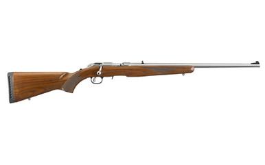 RUGER, RUGER AM RIM 22WMR 22 9RD WALNUT, 22 WMR