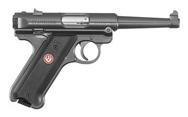 RUGER MRK IV STD 22LR 4.75 10RD BL