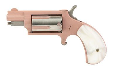 NAA 22WMR 1 1/8 5RD ROSE/PEARL
