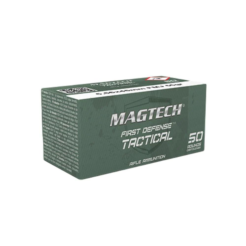 Magtech M193 Ball Rifle Ammunition 5.56x45 55 gr FMJ 3265 fps 50/rd