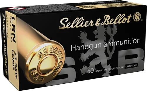 S&B 32 S&W LONG 100GR LEAD-RN - 50RD 30BX/CS