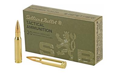 S&B 308WIN 147GR FMJ 20/500