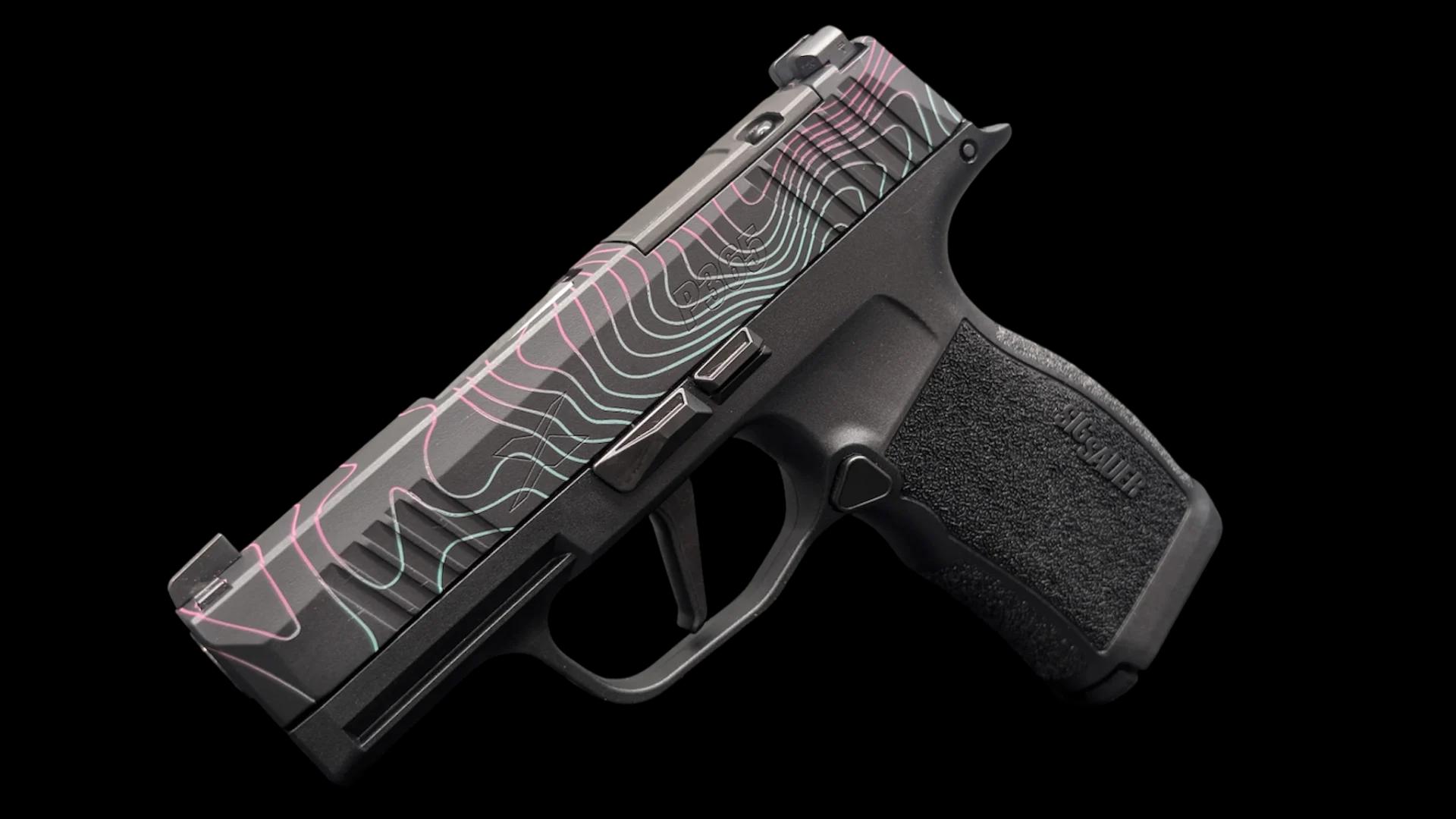 SIG SAUER P365X TOPO 9MM PSTL 3.1" BBL 2-12RD MAGS