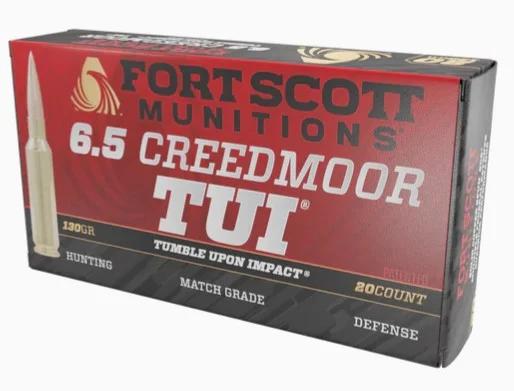Fort Scott Munitions 6.5 Creedmoor Rifle Ammo - 150gr | 20rd Box