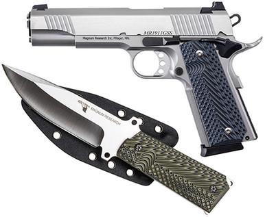 MAGNUM RESEARCH DESERT EAGLE 1911 G W/KNIFE 9MM