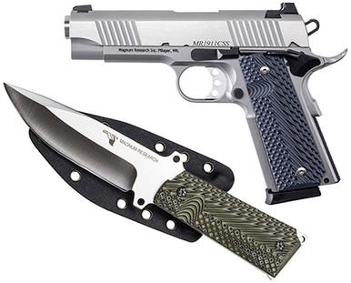 MAGNUM RESEARCH DESERT EAGLE 1911 C W/KNIFE 9MM