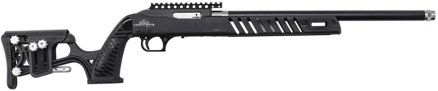 Magnum Research SSL22UT Magnum Lite SwitchBolt 22 LR 10+1 18" Black Tensioned w/Threaded Muzzle Barrel