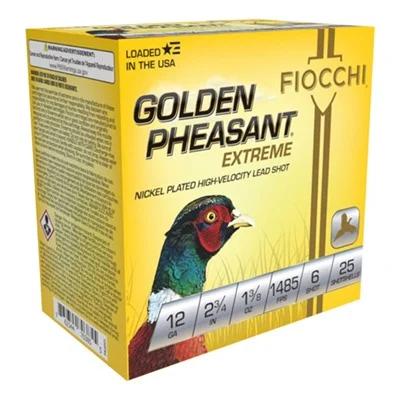 GOLDEN PHEASANT EXTREME 12 GAUGE2-3/4'' 1-3/8OZ #6 SHOT25/BOX