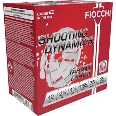 SHOOTING DYNAMICS 12GAUGE 2-3/4'' 1-1/8OZ #7.5 SHOT 25/BOX