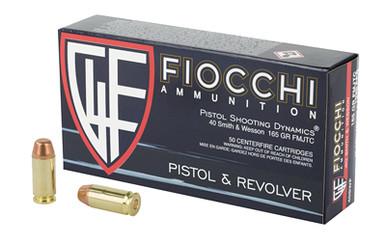 FIOCCHI 40SW 165GR FMJ 50/1000