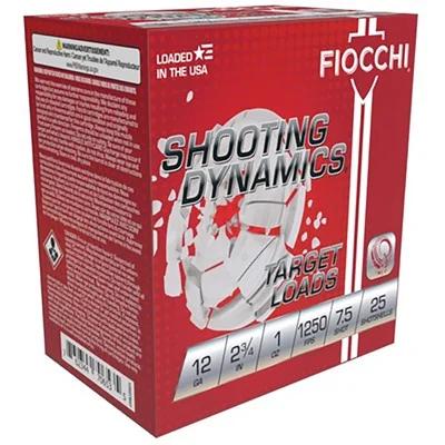 SHOOTING DYNAMICS 12 GAUGE 2-3/4'' 1OZ #7.5 SHOT 25/BOX