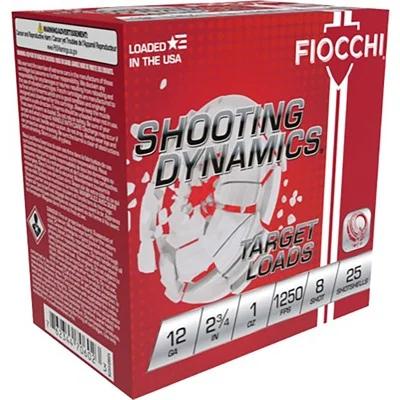 SHOOTING DYNAMICS 12 GAUGE 2-3/4'' 1OZ #8 SHOT 25/BOX