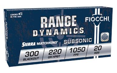 FIOCCHI RD 300BLK 220GR HPBT 20/200